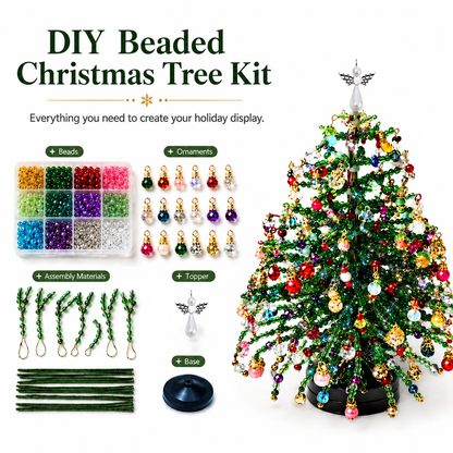 DIY Beaded Christmas Tree Kit