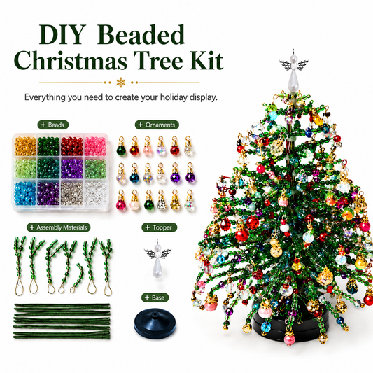 DIY Beaded Christmas Tree Kit